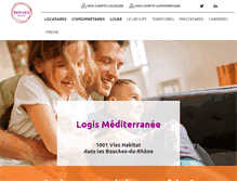 Tablet Screenshot of logismediterranee.fr